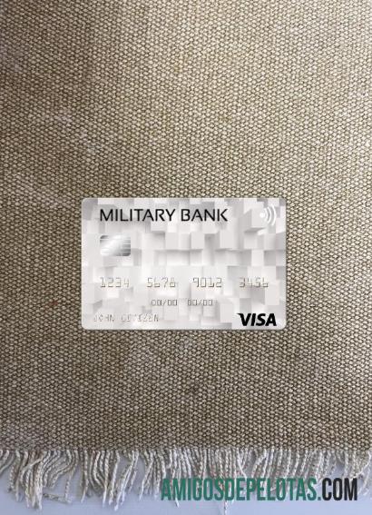 Austrália Banco Militar Australiano Cartão Visa Photolook Front modelo